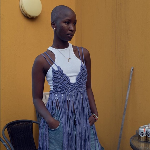 Handmade Macramé Rope Dress - Picture 9 of 16